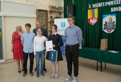 Uczestnicy konkursu w Zespole Szkół Ogólnokształcących W Kartuzach