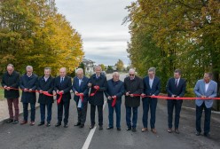 Uroczyste otwarcie drogi Szklana-Borzestowo