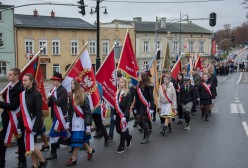 Uroczystości święta Niepodległości w Kartuzach.