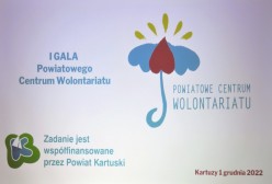 Logo Powiatowego Centrum WOlontariatu, Powiatu Kartuskiego